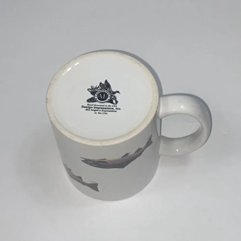 Vintage Angelr’s Expressions Outdoor Git St Coffee Cup Fishs
